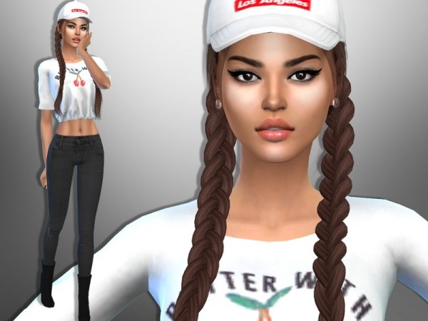  The Sims Resource: Kristin Finn by divaka45