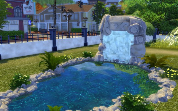  Mod The Sims: Three Waterfalls by fire2icewitch