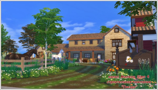  Sims 3 by Mulena: House RANCHO