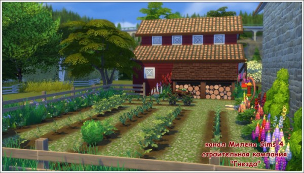  Sims 3 by Mulena: House RANCHO