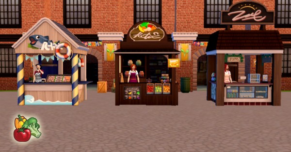  Mod The Sims: Market Vendor Career by Marduc Plays