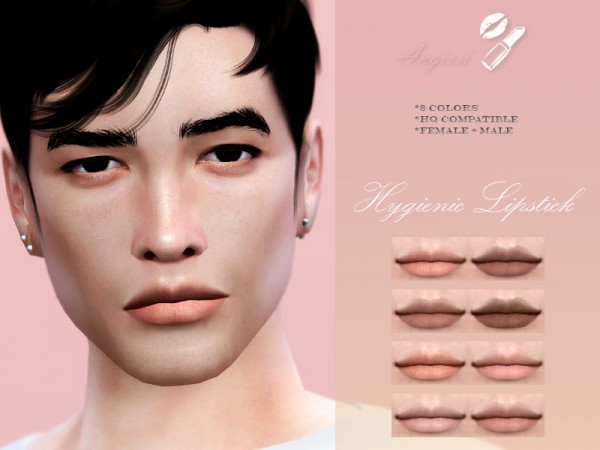  The Sims Resource: Lipstick Hygienic by ANGISSI