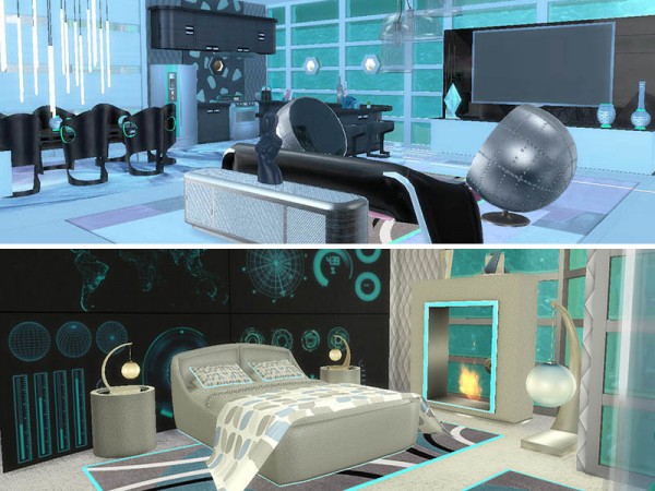  The Sims Resource: Dolphins Vault house by dasie2