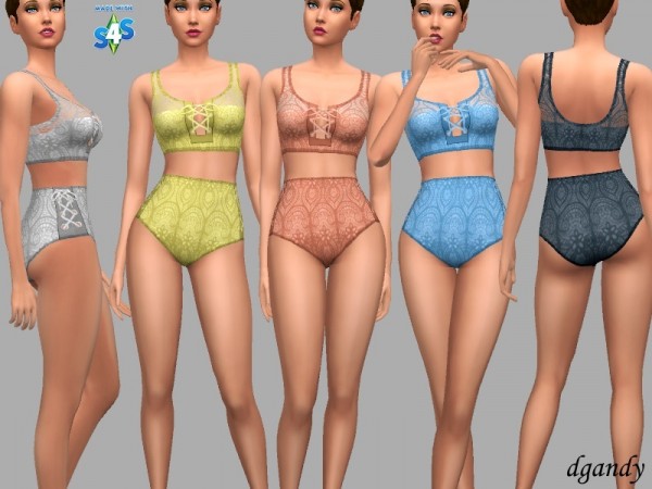  The Sims Resource: Swimsuit   Mona by dgandy