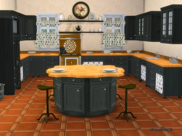  The Sims Resource: Kitchen Country by ShinoKCR