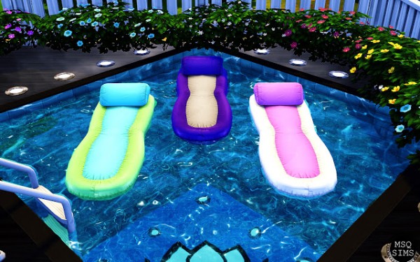  MSQ Sims: Pool Lounger