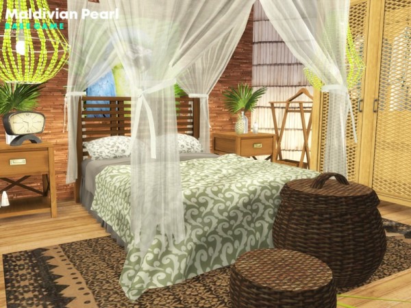  The Sims Resource: Maldivian Pearl house by Pralinesims