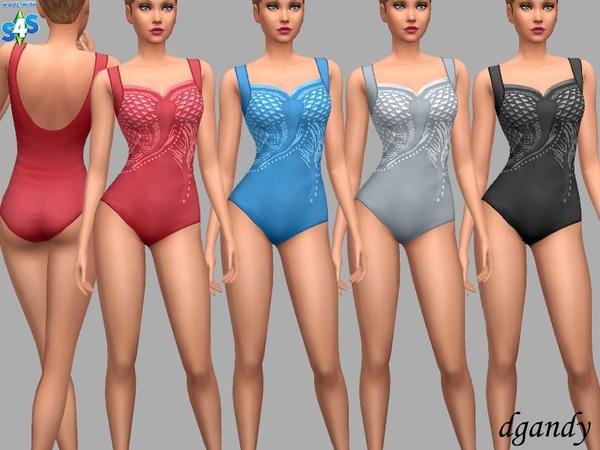  The Sims Resource: Swimsuit   Jamie by dgandy