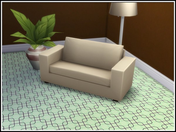  The Sims Resource: Boxed Square Carpeting by marcorse