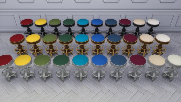  Mod The Sims: Dark Lux Bar and Barstool by TheJim07