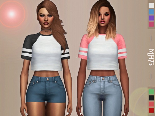  The Sims Resource: Lucie Top by Margeh 75