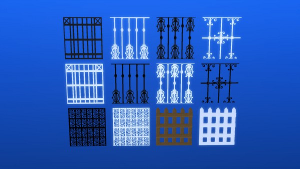  Mod The Sims: Max Window Guards by Snowhaze