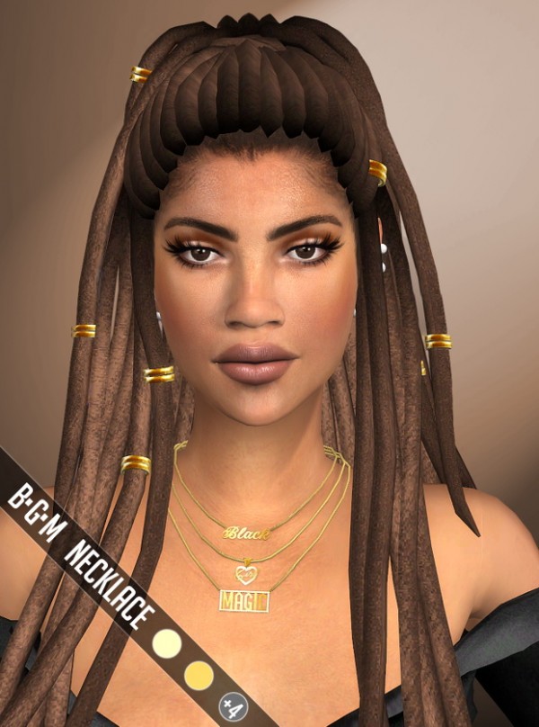 Vittler: Black Girl Magic Necklace