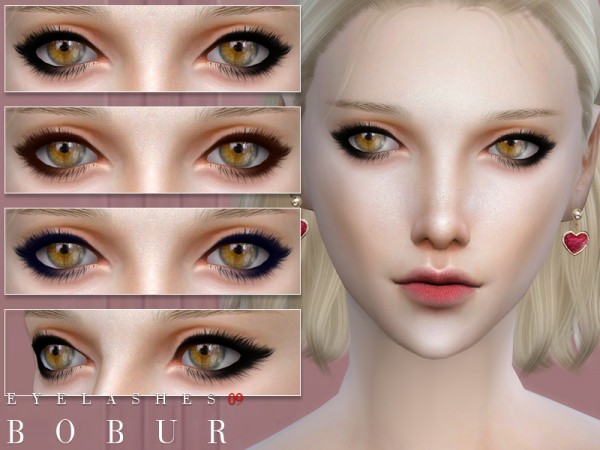 The Sims Resource: Bobur Eyelashes 09