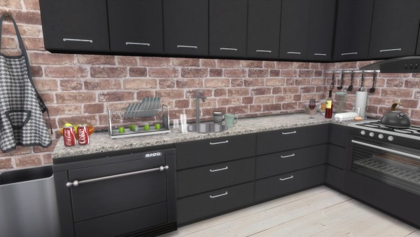  Models Sims 4: Kitchen Townhouse
