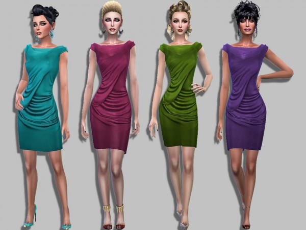  The Sims Resource: Dalya dress by Simalicious