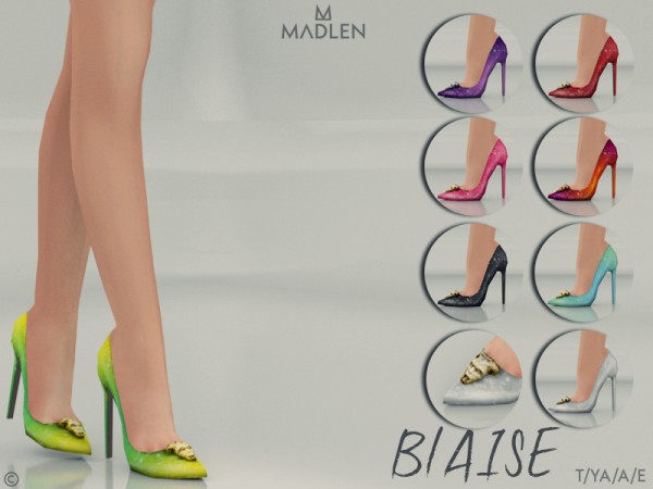  The Sims Resource: Madlen Blaise Shoes by MJ95