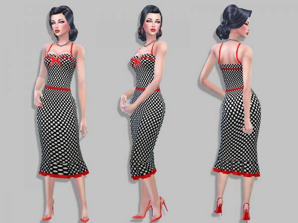  The Sims Resource: Gil dress by Simalicious