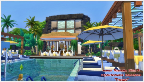  Sims 3 by Mulena: Swimming pool Freshness