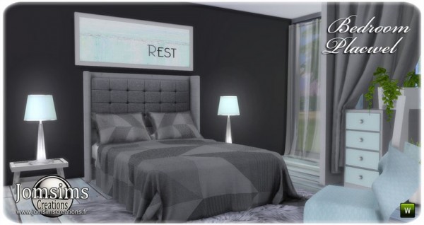  Jom Sims Creations: Placwel bedroom