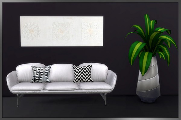  Blackys Sims 4 Zoo: Trend Nomad Chic wall decorations by weckermaus