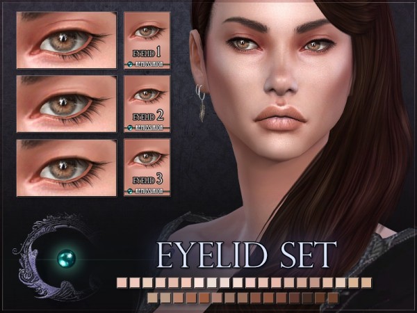  The Sims Resource: Eyelids Set by RemusSirion
