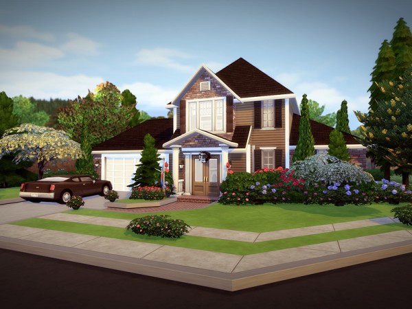 The Sims Resource: Springdale Court   NO CC! by melcastro91