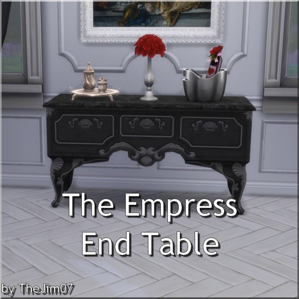  Mod The Sims: The Empress End Table by TheJim07