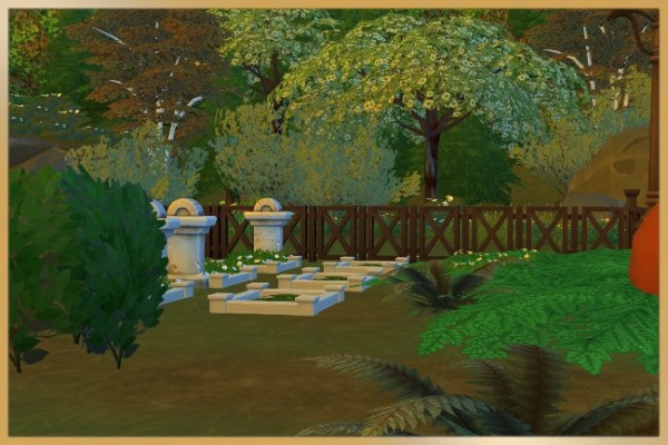  Blackys Sims 4 Zoo: Pet cemetery by Schnattchen