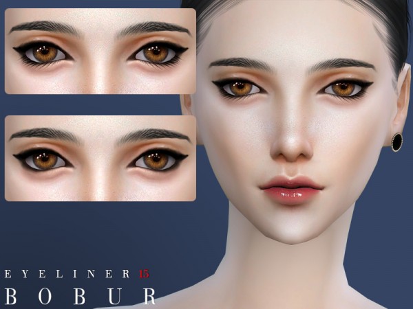  The Sims Resource: Bobur Eyeliner 15
