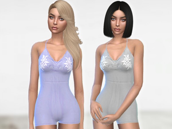  The Sims Resource: Pastel Sleepwear by Puresim