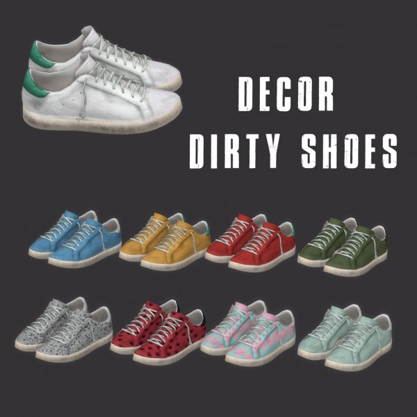  Leo 4 Sims: Dirty Shoes Decor