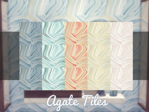  The Sims Resource: Agate Tiles by Sooky