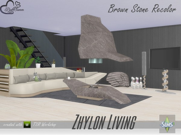  The Sims Resource: Zhylon Livingroom by BuffSumm