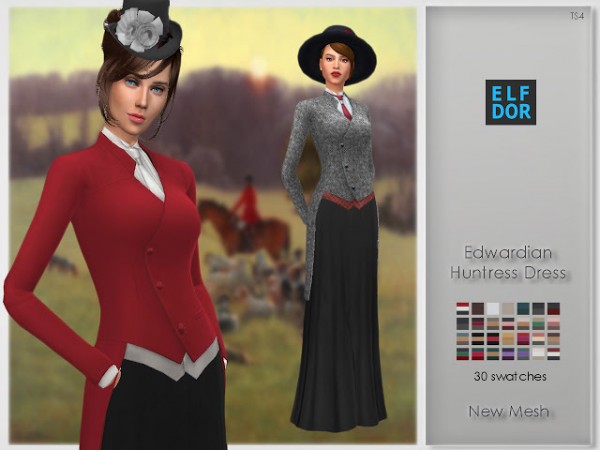  Elfdor: Edwardian Huntress Dress