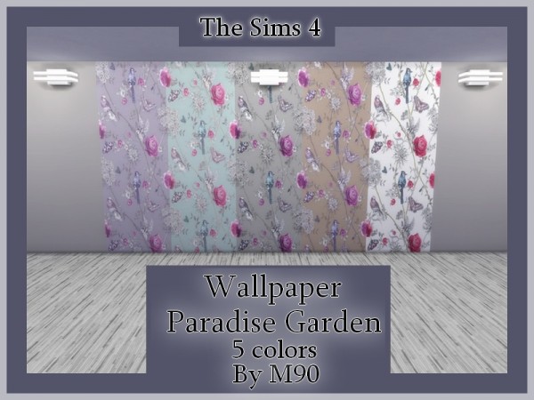  The Sims Resource: Paradise Garden walls by Mircia90