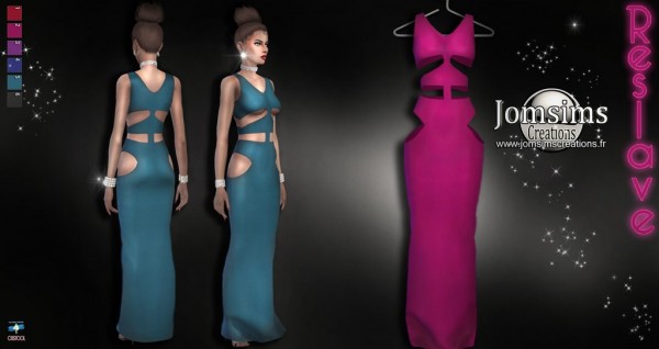  Jom Sims Creations: Reslave dress