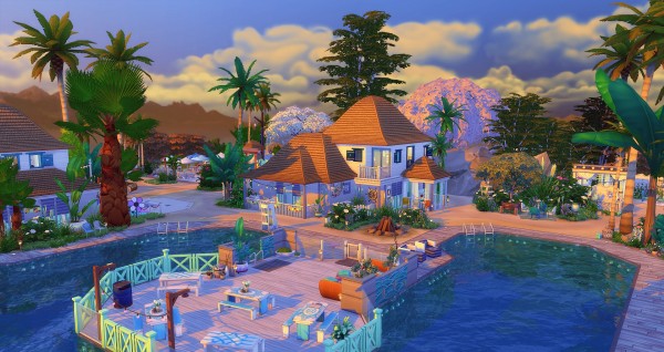 Studio Sims Creation: Aloha Resort Park