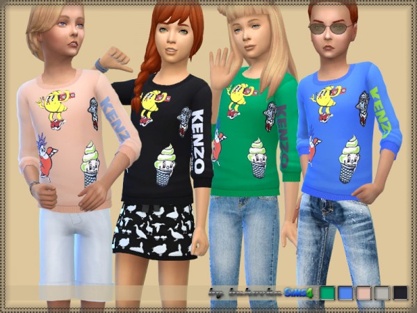  The Sims Resource: Sweater FM by bukovka