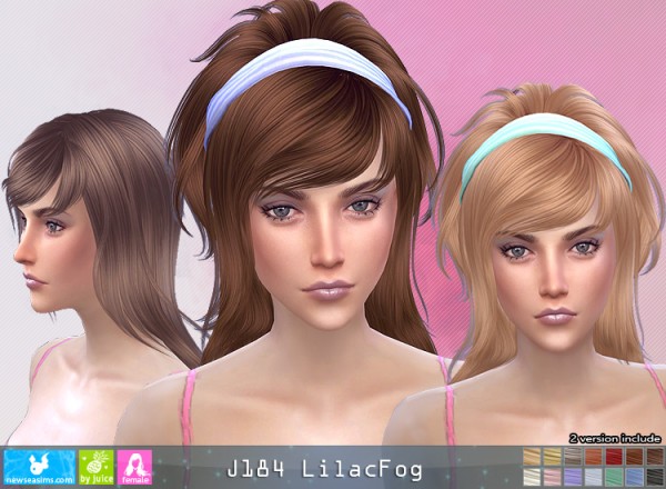  NewSea: J 184 LilacFog donation hairstyle
