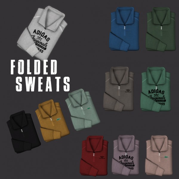  Leo 4 Sims: Folded sweats
