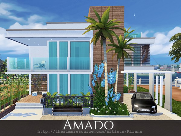  The Sims Resource: Amado house by Rirann