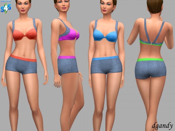  The Sims Resource: Swimsuit   Mollie by dgandy