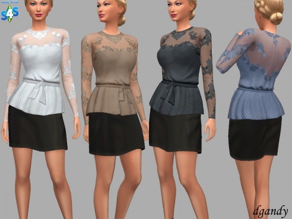  The Sims Resource: Top   Mollie by dgandy
