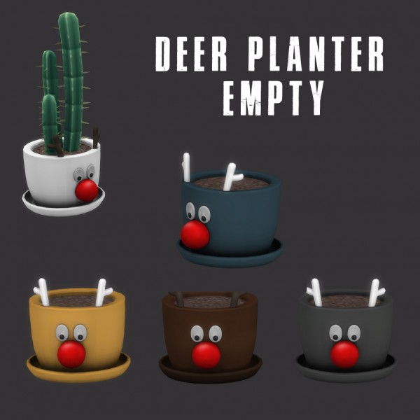  Leo 4 Sims: Deer planter