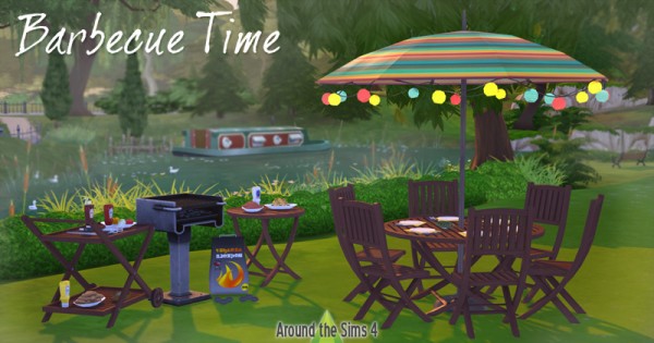  Around The Sims 4: BBQ Time