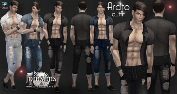  Jom Sims Creations: Arcito outfit