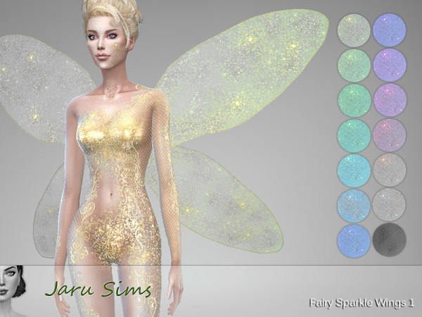  The Sims Resource: Fairy Sparkle Wings 1 by Jaru Sims
