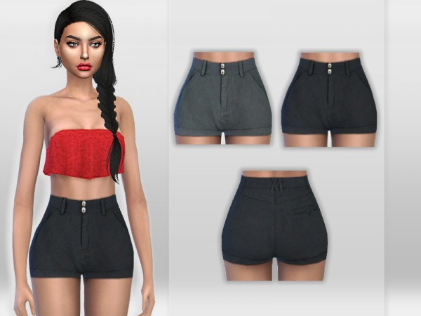  The Sims Resource: Lexa Shorts by Puresim