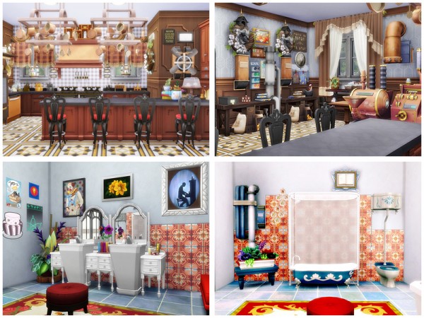  The Sims Resource: La Belle Epoque house by Danuta720
